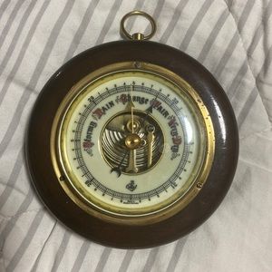 vintage west germany barometer!